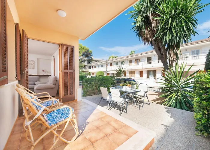 Can Confit - Apartment In Can Picafort Free Wifi